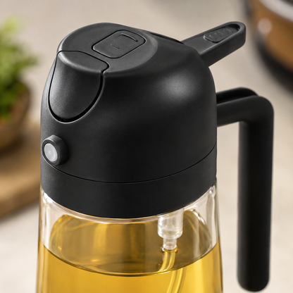 Kivora MistFlow | Glass Oil Sprayer 2 in 1 500ml