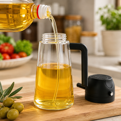 Kivora MistFlow | Glass Oil Sprayer 2 in 1 500ml